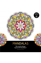 Mandalas - happy coloriage - mon carnet de coloriages & messages 100 % bonne humeur !