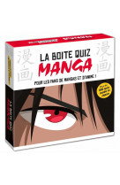 La boite quiz manga - pour les fans de mangas et d-anime !