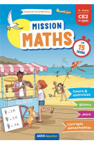 Mission maths en 15 jours - ce2 au cm1