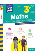Maths 3e brevet - cahier jour soir - concu et recommande par les enseignants