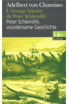 L-etrange histoire de peter schlemihl/peter schlemihls wundersame geschichte