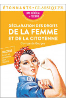 Declaration des droits de la femme et de la citoyenne - bac 2024 - parcours : ecrire et combattre po