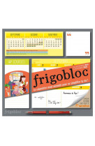 Frigobloc 2020 hebdomadaire - calendrier d'organisation familiale / semaine  (sept. 2019 -dec. 2020)