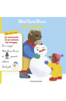 Lis avec moi petit ours brun - la neige