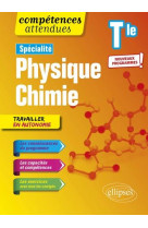 Specialite physique-chimie - terminale - nouveaux programmes