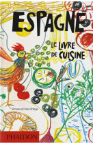 Espagne le livre de cuisine - illustrations, couleur