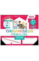 Organiseur familial memoniak 2025, calendrier organisation familial mensuel (sept. 2024- dec. 2025)