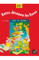 Ratus decouvre les livres  -  ce1  -  methode de lecture  -  livre de l'eleve (edition 1995)