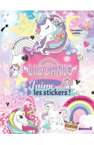J-aime les stickers - licornes - + de 500 autocollants - des stickers a colorier - des stickers pail