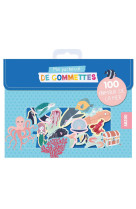 Ma pochette de gommettes - 100 animaux de la mer