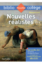 Bibliocollège - nouvelles réalistes, guy de maupassant