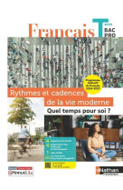 Rythmes et cadences de la vie moderne : quel temps pour soi ? thème limitatif - français terminale bac pro 2024