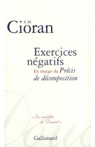 Exercices négatifs