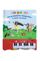 Mon livre piano - p'tit loup - mes premieres comptines a jouer au piano