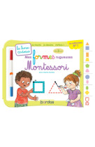 Les livres-ardoises - mes formes rugueuses montessori