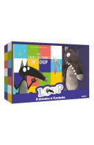 Coffret loup 3 histoires & 1 peluche