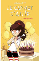 Le carnet d'allie - l'anniversaire