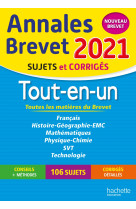 Annales brevet 2021 tout-en-un