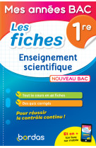 Mes années bac - les fiches enseignement scientifique 1re