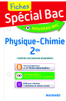 Spécial bac fiches physique-chimie 2de