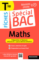 Spécial bac fiches maths + maths expertes tle bac 2025