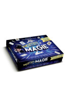 Coffret magie - du contenu pas-à-pas et en cadeau : 1 dvd, 1 jeu magique de 52 cartes, 1 cube magiqu