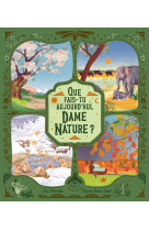 Que fais-tu aujourd'hui, dame nature ?