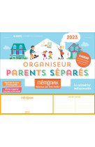 Organiseur parents séparés mémoniak, calendrier familial mensuel (sept. 2022- déc. 2023)