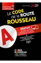 Code rousseau de la route b 2021