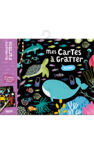 Ma pochette d'artiste - mes cartes à gratter - océan