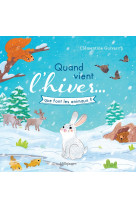 Quand vient l'hiver… que font les animaux ?