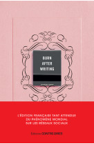 Burn after writing - l'édition française officielle