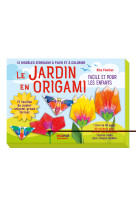 Le jardin en origami - facile pour les enfants