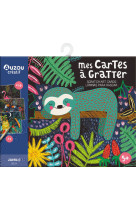 Ma pochette d'artiste - mes cartes a gratter : jungle