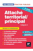 Pass'concours - attaché territorial/attaché principal catégorie a - 2e éd - entrainement et révision