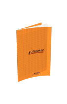 Cahier polypro orange 48p 24x32 seyes