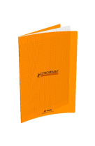 Cahier polypro 24x32 96p orange