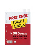 Copies simple a4 seyes 300 feuilles