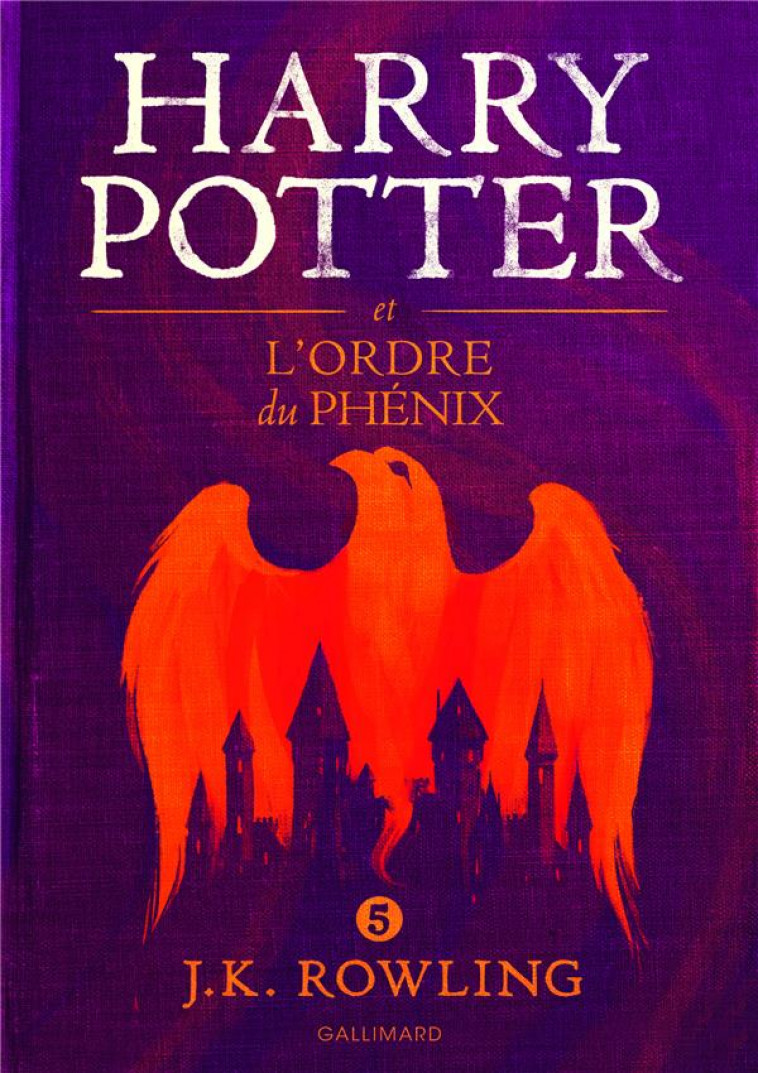 HARRY POTTER - V - HARRY POTTER ET L'ORDRE DU PHENIX - ROWLING J.K. - Gallimard-Jeunesse