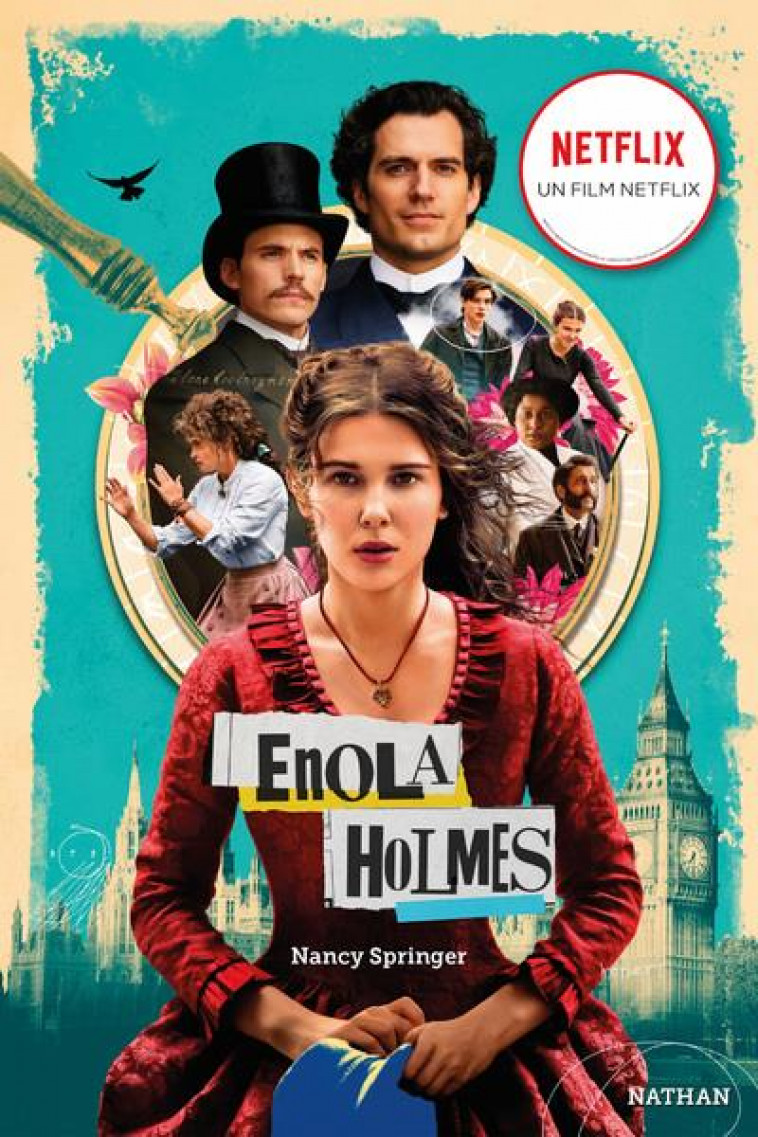 LES ENQUETES D'ENOLA HOLMES - TOME 1 LA DOUBLE DISPARITION -EDITION FILM- - VOL01 - SPRINGER/GAUTHEY - CLE INTERNAT