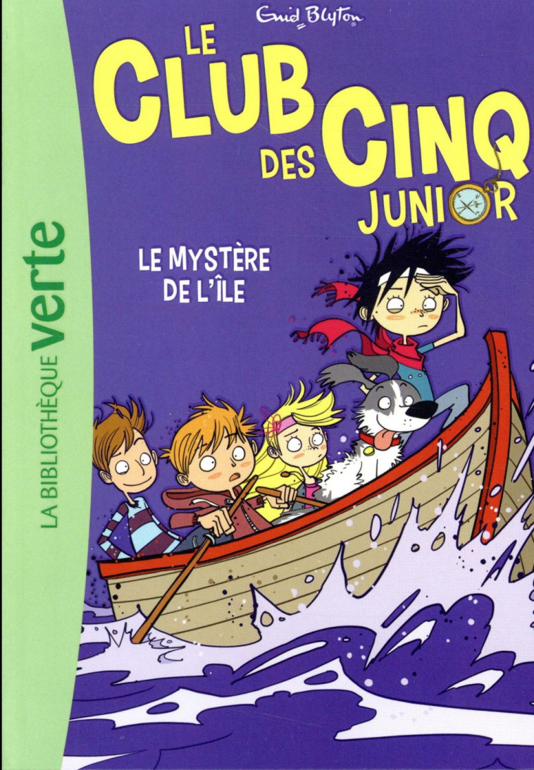 LE CLUB DES CINQ JUNIOR - T02 - LE CLUB DES CINQ JUNIOR 02 - LE MYSTERE DE L'ILE - BLYTON ENID - Hachette Jeunesse
