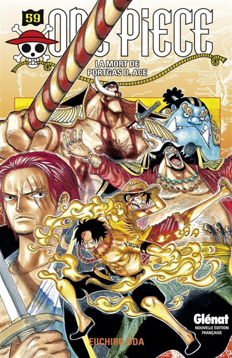 ONE PIECE - EDITION ORIGINALE - TOME 59 - LA MORT DE PORTGAS D. ACE - ODA EIICHIRO - Glénat