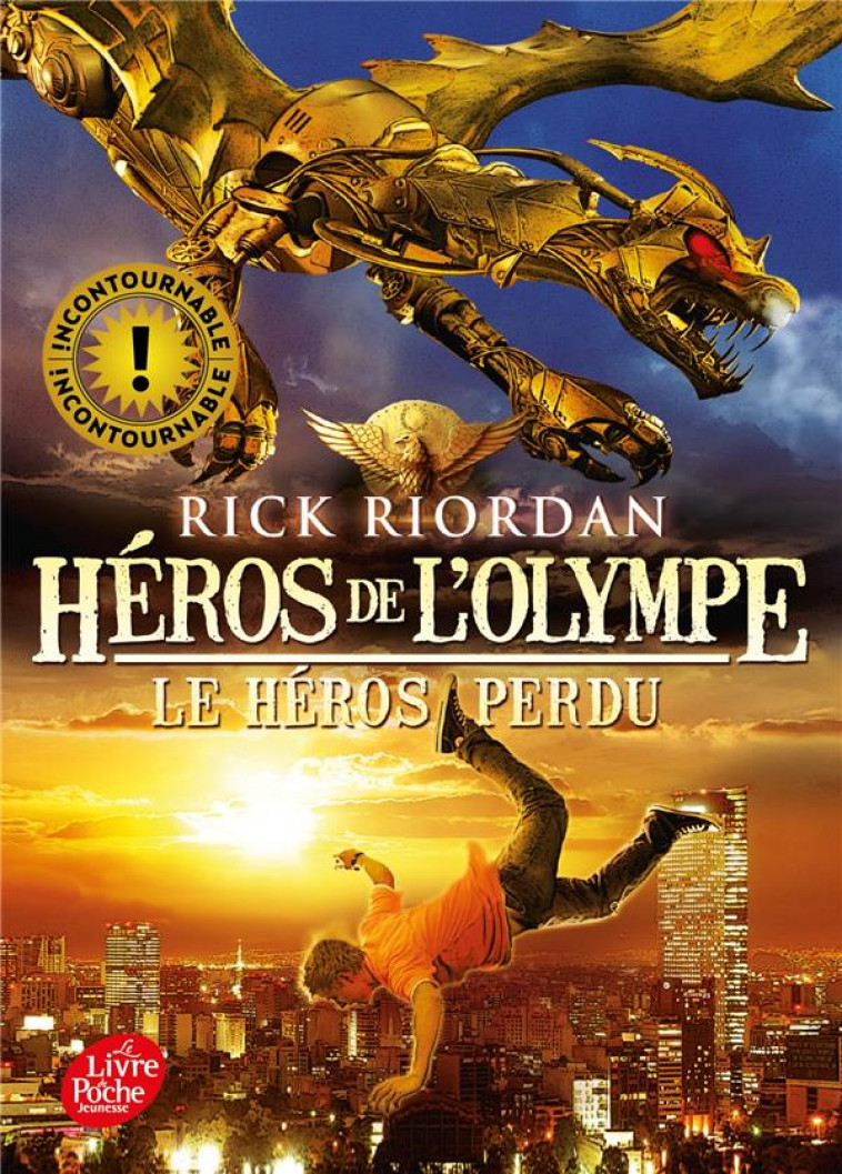 HEROS DE L'OLYMPE - TOME 1 - LE HEROS PERDU - RIORDAN RICK - Le Livre de poche jeunesse