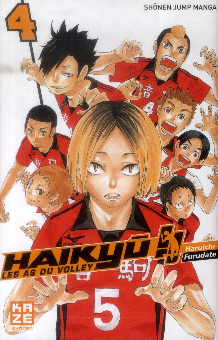 HAIKYU !! - LES AS DU VOLLEY T04 - FURUDATE HARUICHI - Kaze Manga