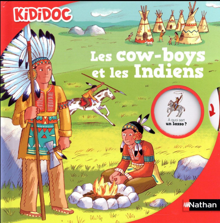 LES COW-BOYS ET LES INDIENS - VOL26 - BILLIOUD/SAILLARD - Nathan Jeunesse