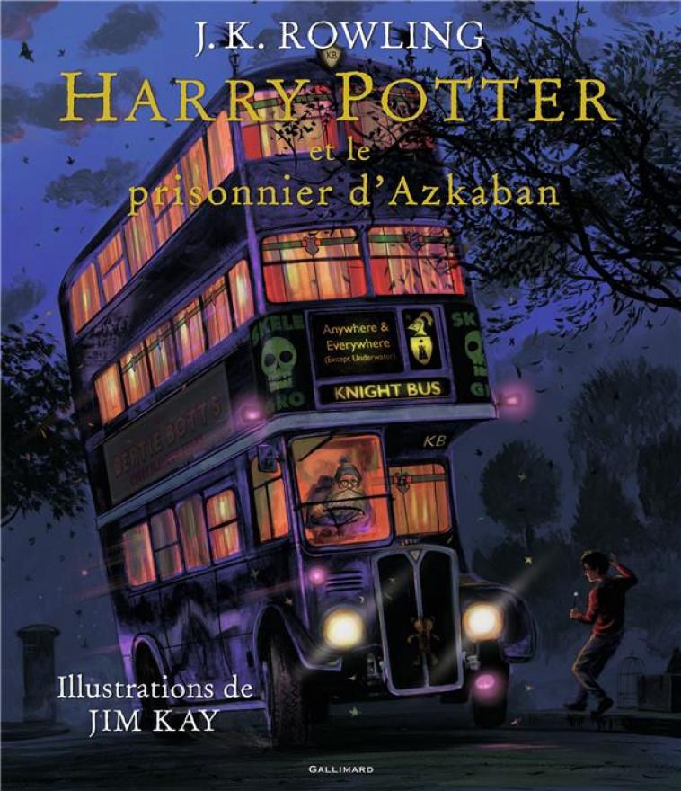 HARRY POTTER - III - HARRY POTTER ET LE PRISONNIER D'AZKABAN - ROWLING/KAY - Gallimard-Jeunesse