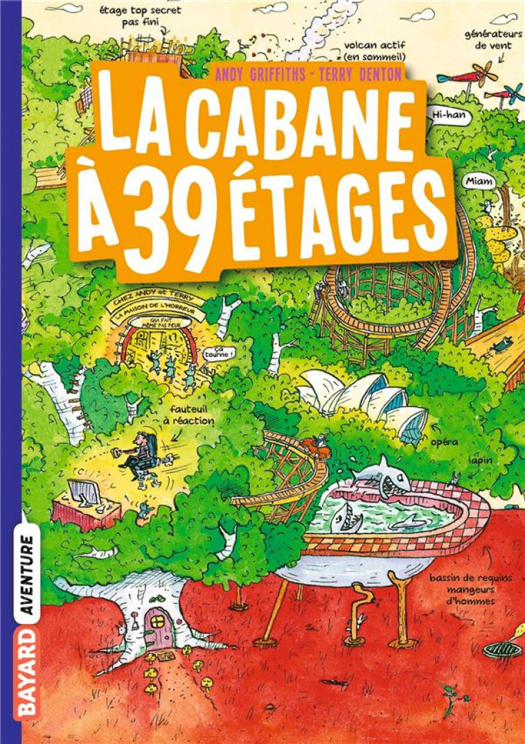 LA CABANE A 13 ETAGES POCHE , TOME 03 - LA CABANE A 39 ETAGES - GRIFFITHS/DENTON - BAYARD JEUNESSE