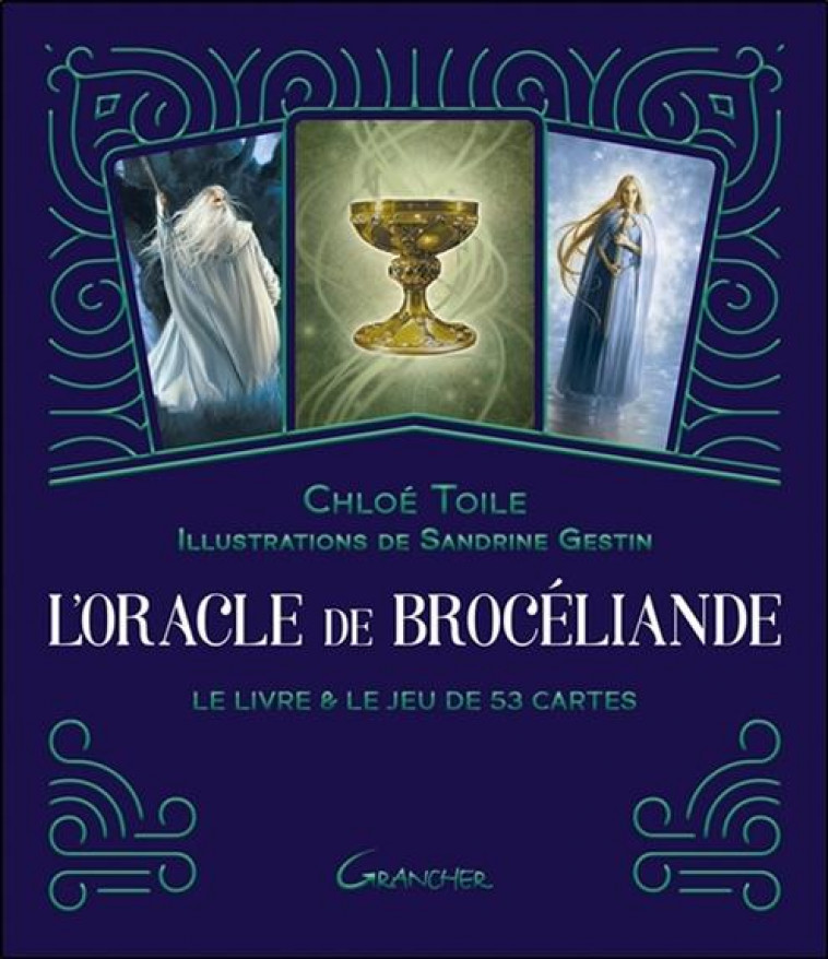 L'ORACLE DE BROCELIANDE - LE LIVRE & LE JEU DE 53 CARTES - COFFRET - TOILE CHLOE - NC