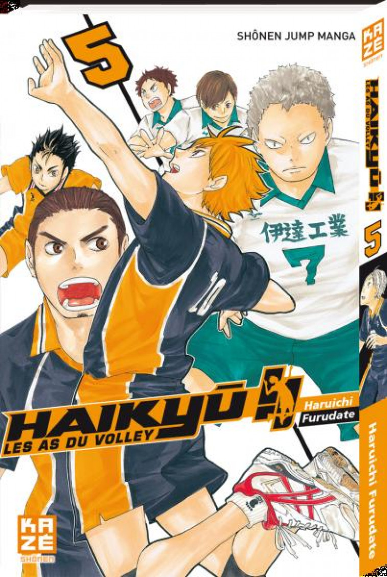 HAIKYU !! - LES AS DU VOLLEY T05 - FURUDATE HARUICHI - Kaze Manga