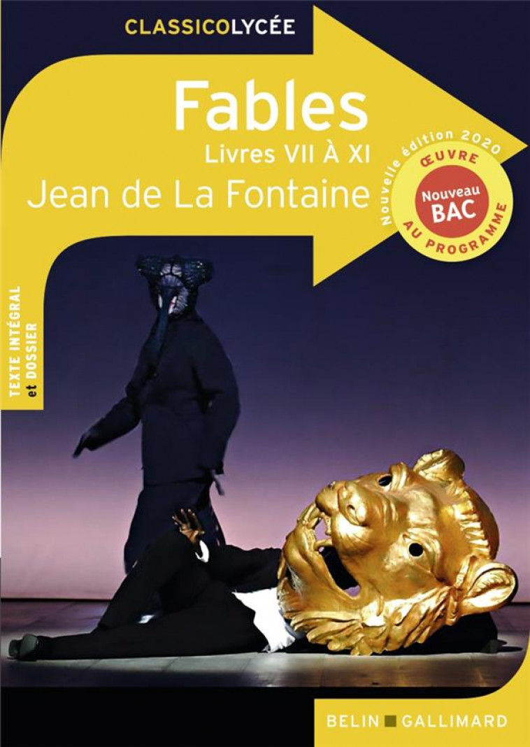 FABLES (LIVRES VII A XI) - NOUVELLE EDITION 2020 - DE LA FONTAINE JEAN - NC